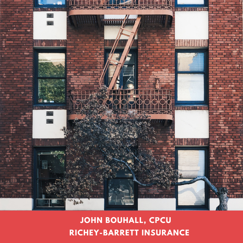 Apartment with fire escape