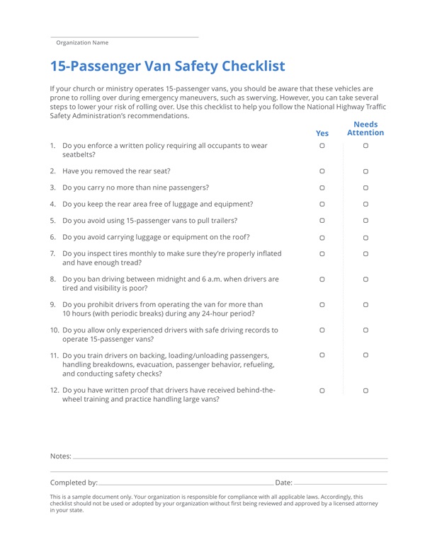 15PassengerVanSafetyChecklist-small
