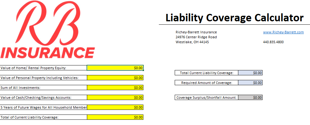 Liability Calculator Image